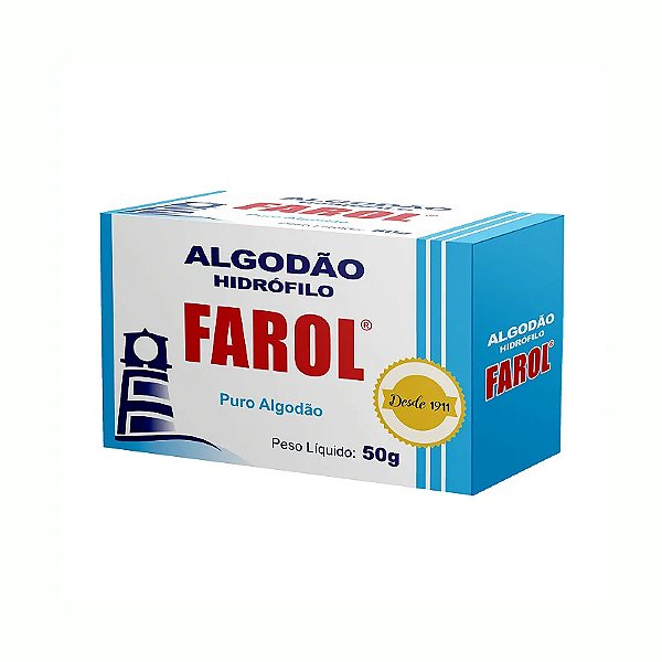 Algodao caixa Rolo 50gr