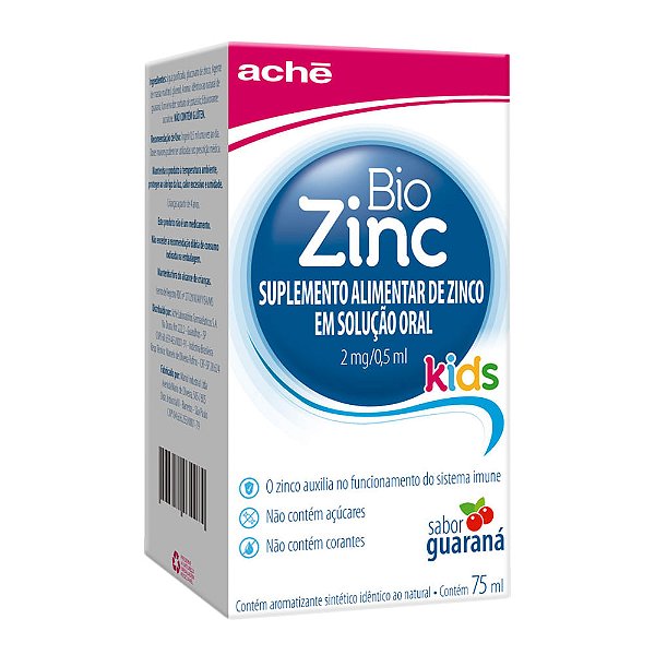 BioZinc Kids Solução 75ml