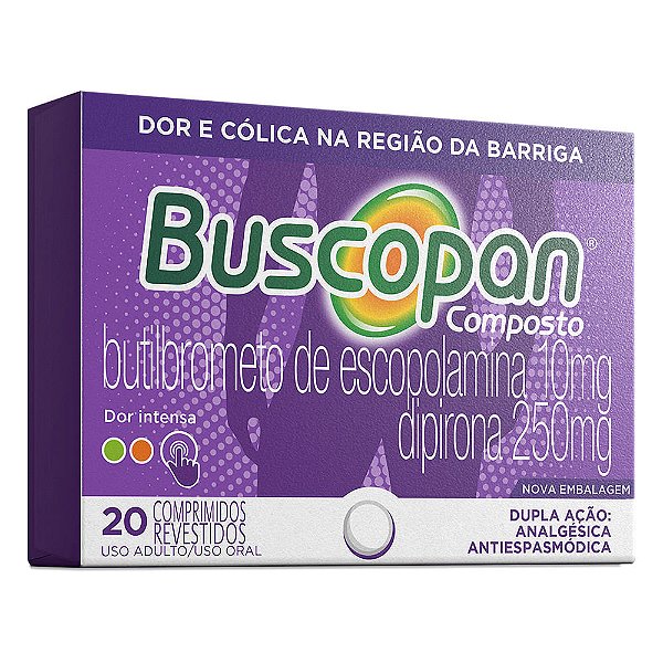 Buscopan Composto com 20 Comprimidos