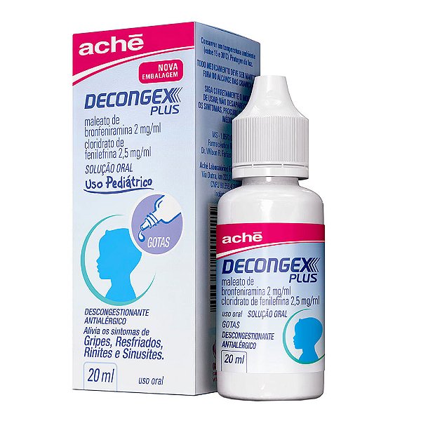Decongex Plus Gotas com 20ml