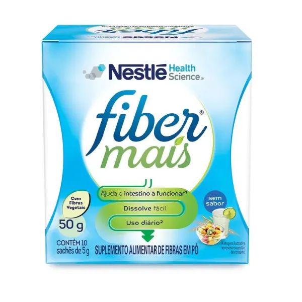 Fibras FiberMais Sem Sabor Suplemento Alimentar 50g
