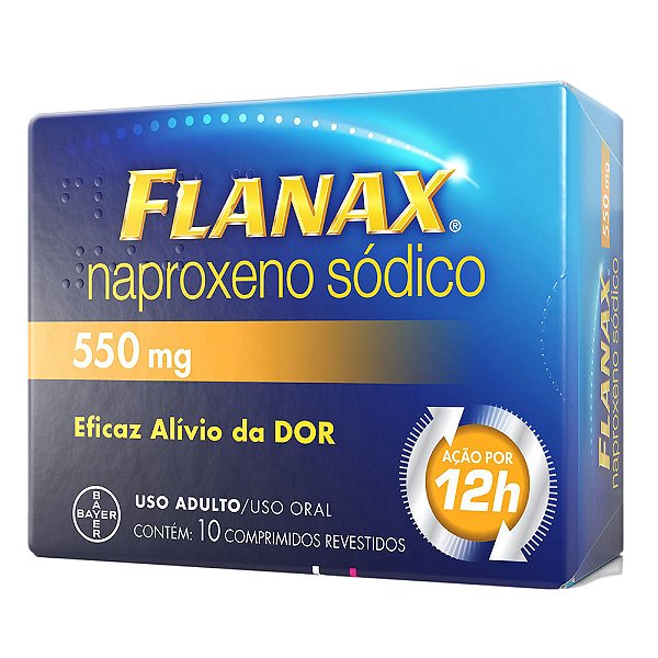 Flanax 550mg com 10 Comprimidos