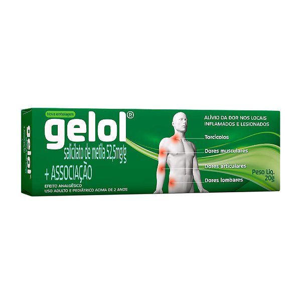 Gelol Pomada com 20g