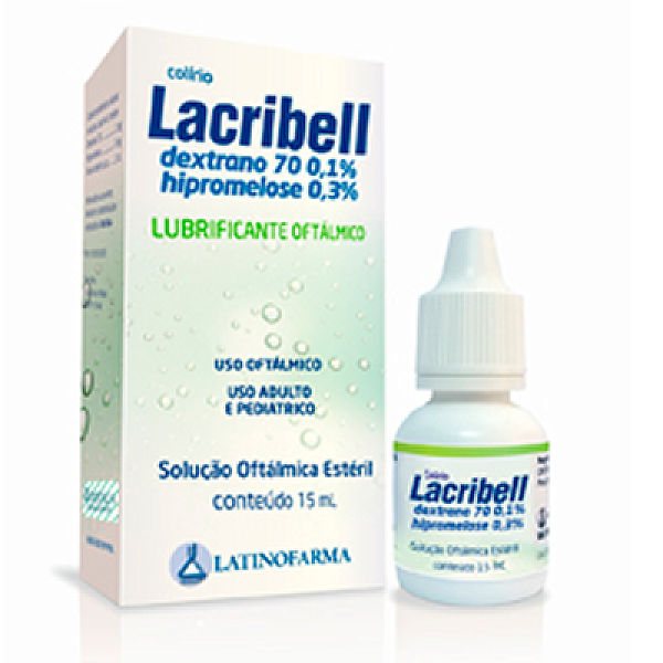 Lacribell Solução oftálmica com 15ml