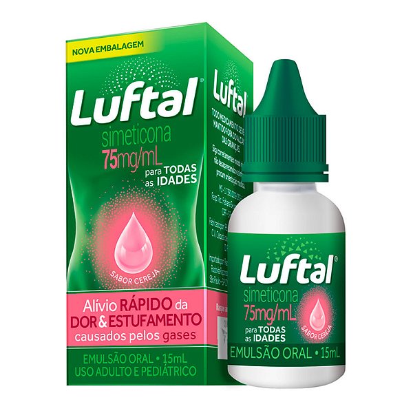 Luftal Intantil Gotas Simeticona 75mg/ml 15ml