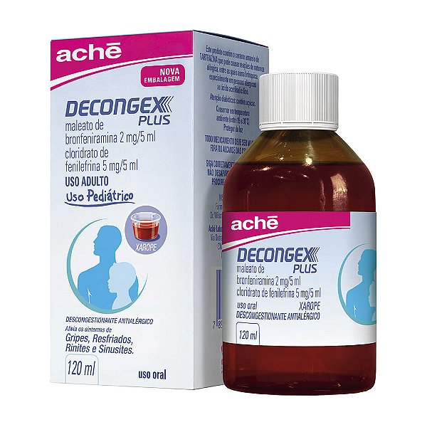 Decongex Plus Xarope com 120ml
