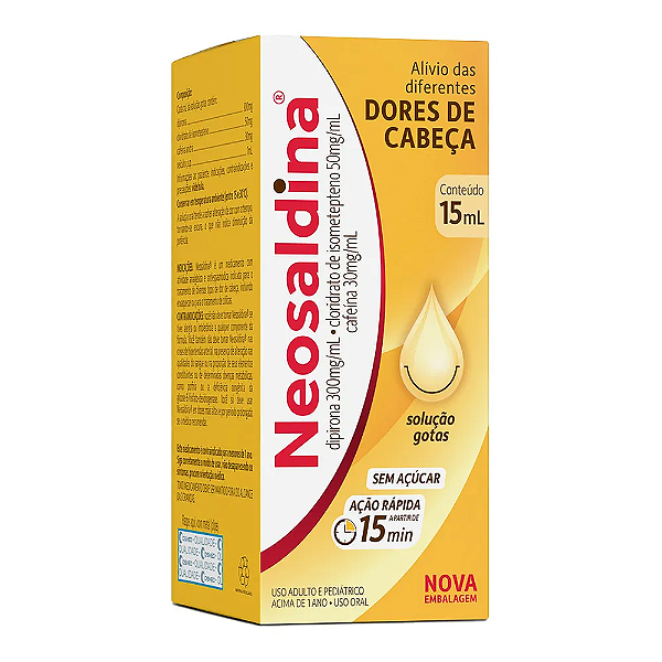 Neosaldina Gotas com 15ml