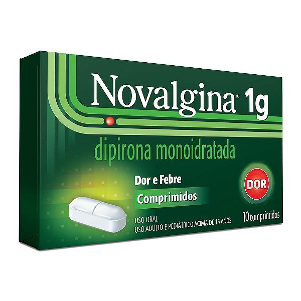 Novalgina 1g 10 Comprimidos