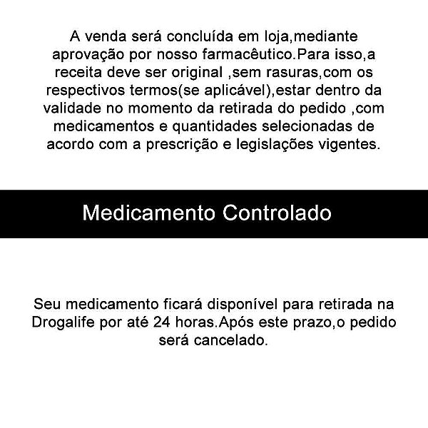 Paco com 12 Comprimidos