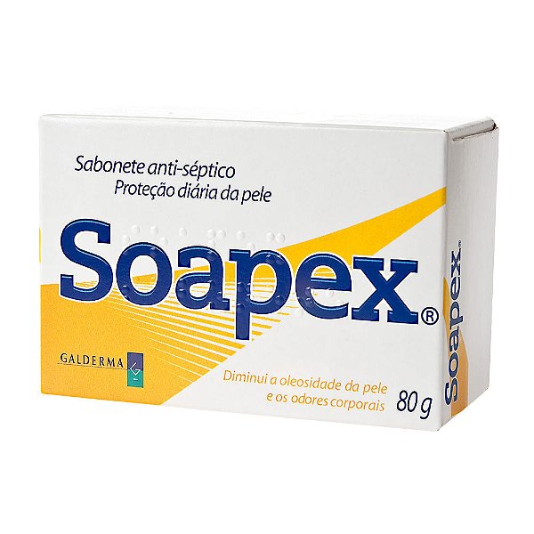Sabonete em Barra Antisséptico Soapex 80g