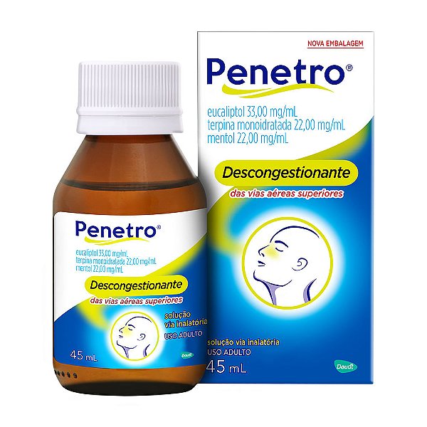 Penetro Solução Inalatória com 45ml