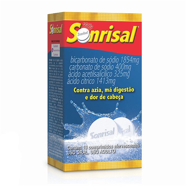 Sonrisal Tradicional 2 Comprimidos Efervescentes