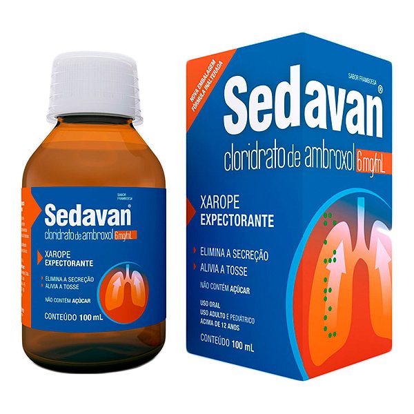 Sedavan Xarope adulto com 100ml