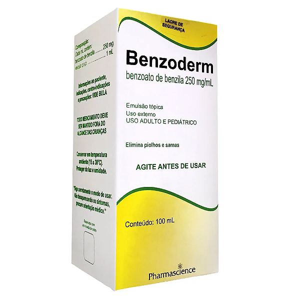Benzoato De Benzila liquido 100ml