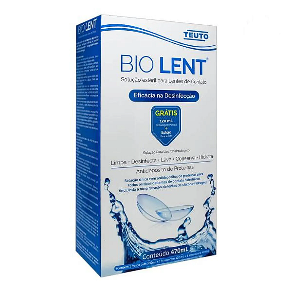 Bio Lent Solução para Lente de Contato 470ml