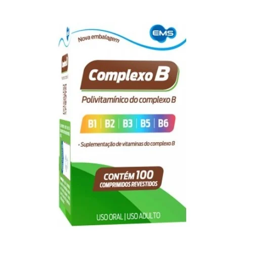 Complexo B + B12 100cpr