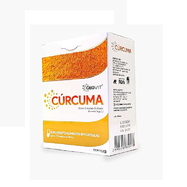 Curcuma com 60 Cápsulas
