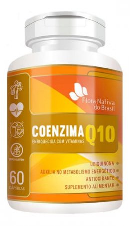 Coenzimas Q10 60 Capsulas Flora Nativa