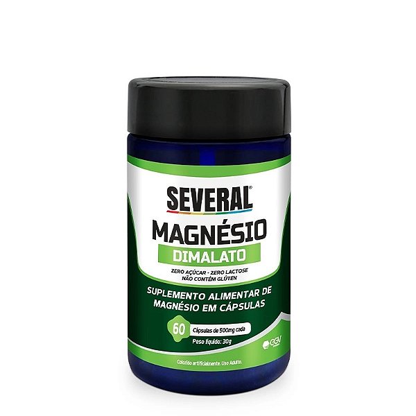 Magnésio Dimalato Several - 60 cápsulas
