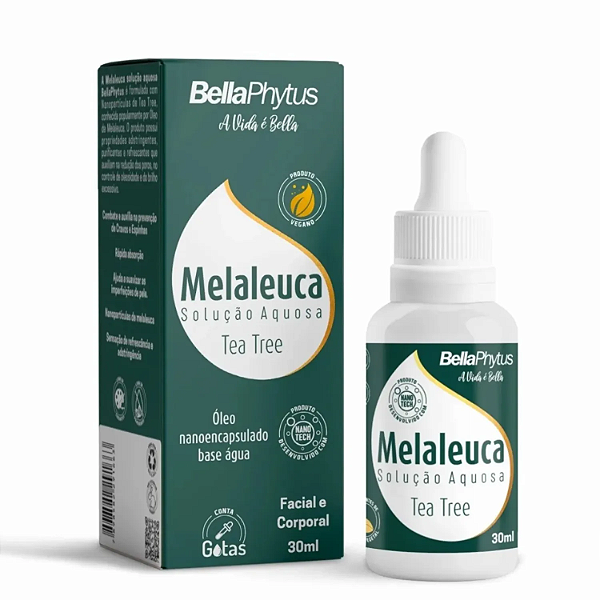 Óleo De Melaleuca 30mL Bella Phytus