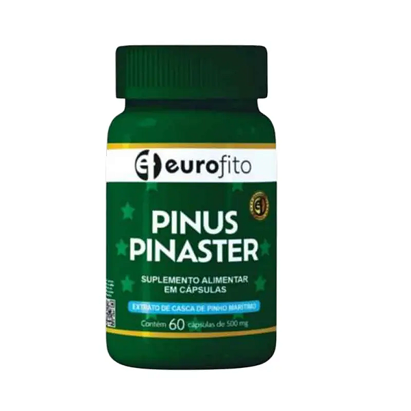 Pinus Pinaster 500mg com 60 Cápsulas