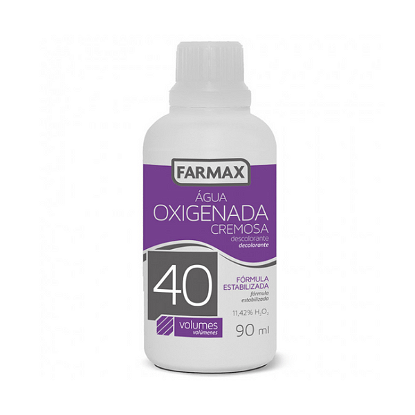 Água oxigenada Cremosa 40 vol 90ml