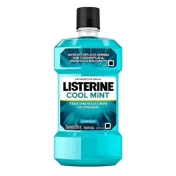 Antisséptico Bucal Listerine 250ml Cool Mint Hortelã