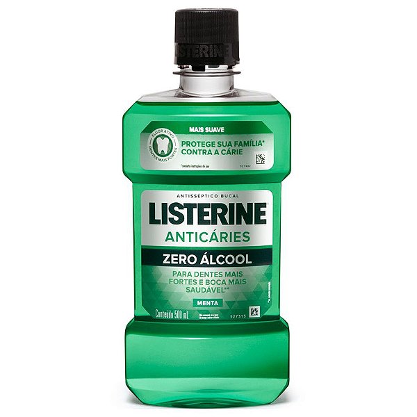 Antisséptico Bucal Listerine 500ml Cool Mint Hortelã