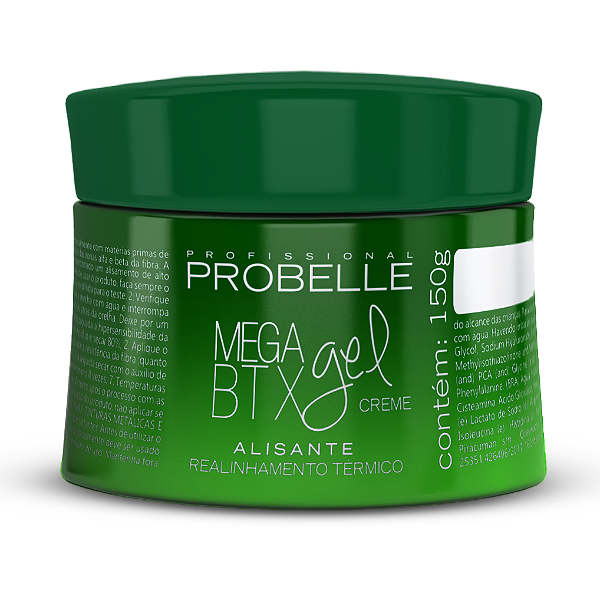 Botox Alisante Capilar Probelle Mega Btx Gel Térmico 150g