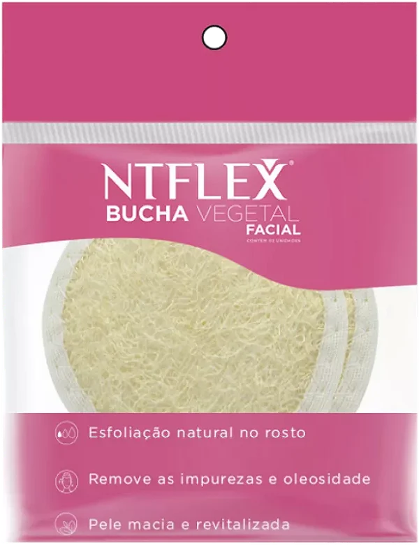 Bucha Vegetal Facial com 2 unidades