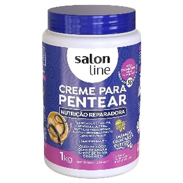 Creme de Pentear Salon Line Nutrição Reparadora 1kg