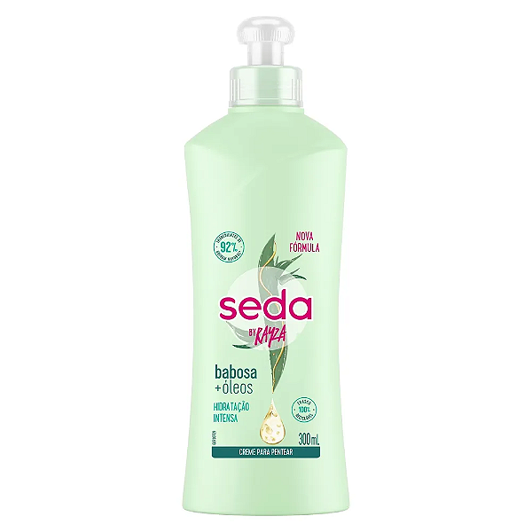 Creme de Pentear Seda By Rayza Babosa e Óleos 300ml