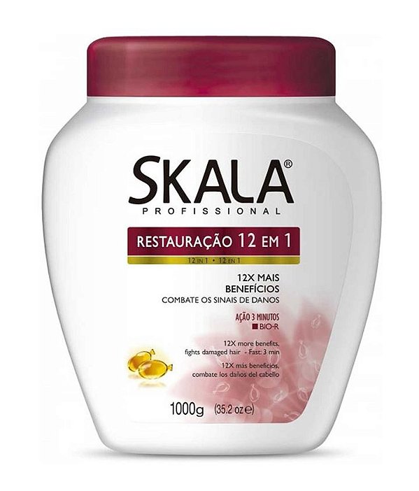 Creme de Tratamento Skala 12 em 1 1Kg