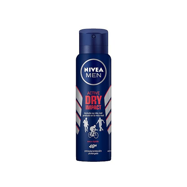 Desodorante Aerosol Nivea Men Dry Impact 150ml