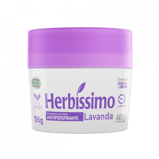 Desodorante Creme  Herbissimo Lavanda 55g