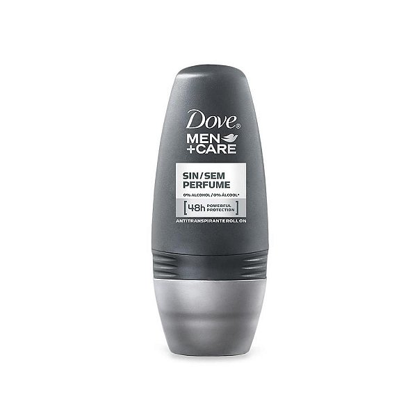 Desodorante Roll-on Dove Men+Care Sem Perfume 48h  50ml