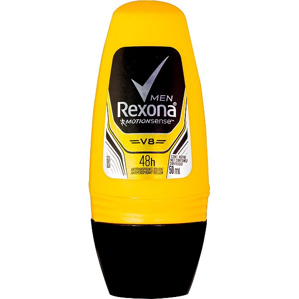 Desodorante Roll-on Rexona Men V8  com 50ml
