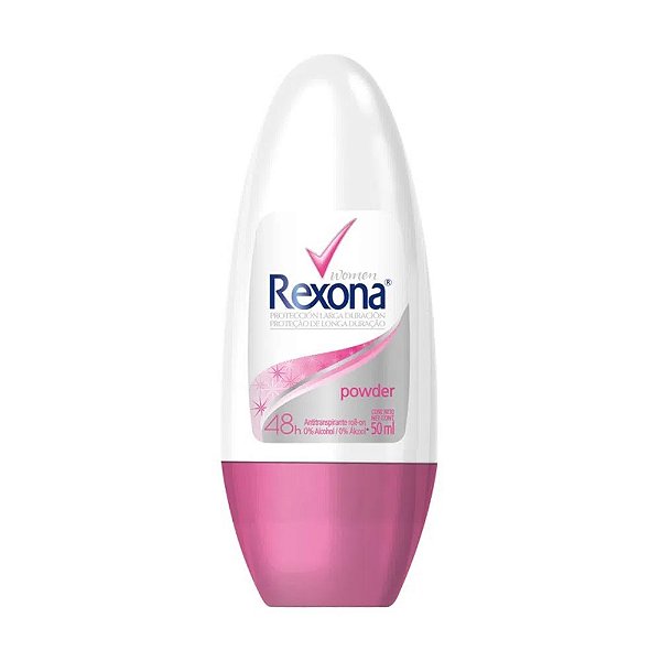 Desodorante Roll-on Rexona Powder Dry Women 50ml