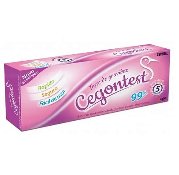 Teste de Gravidez Cegontest Tiras 1 Unidade