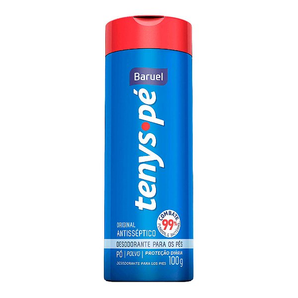 Tenys Pé Baruel Talco tradicional 100g