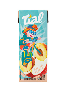 Suco Tial Kids Sabor Pêssego 200ml