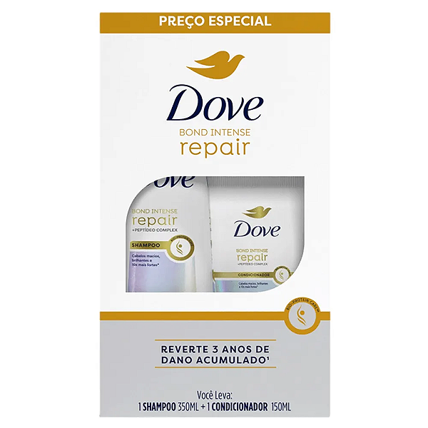 Shampoo + Condicionador  Dove 350ml + 175ml Bpnd Repair