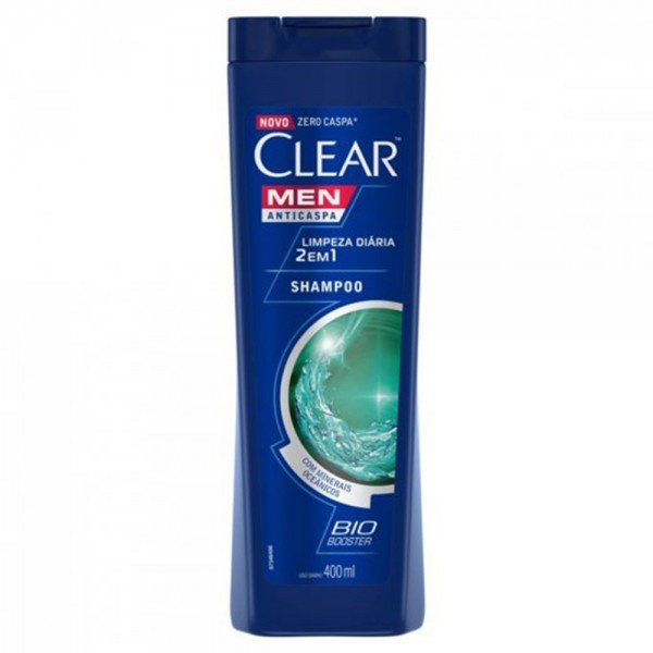 Shampoo Clear Men Vini Jr. Hidratação Campeã 400ml