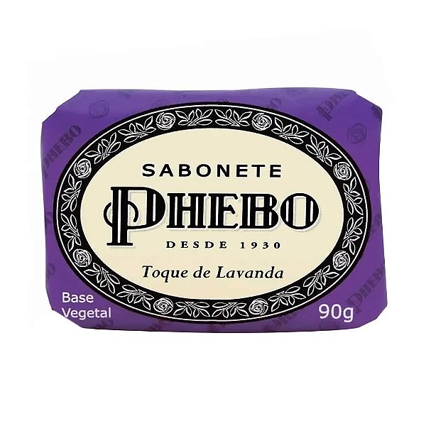 Sabonete em Barra Phebo Toque de Lavanda com 90g