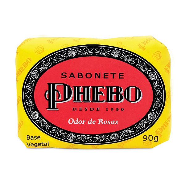Sabonete em Barra Phebo Odor de Rosas com 90g