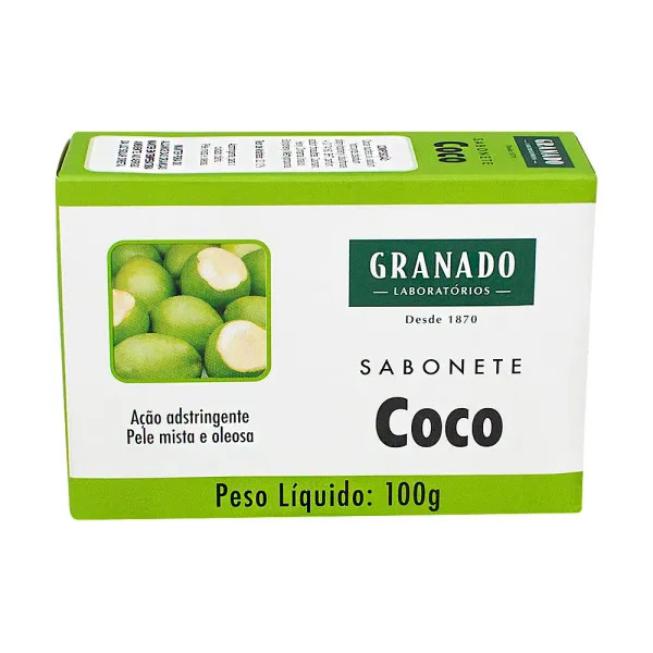 Sabonete em Barra Granado Coco com 100g