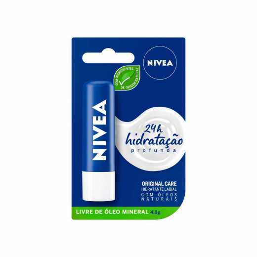 Hidratante Labial Nivea Original Care 4,8g