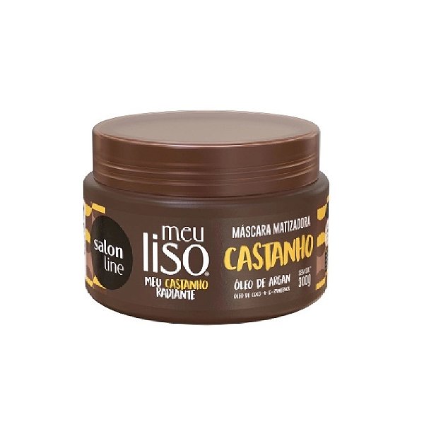 Máscara Capilar Matizadora Salon Line Todecacho Castanho 300g