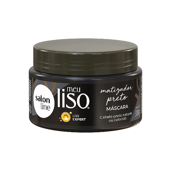 Máscara Capilar Matizadora Salon Line Todecacho Preto 300g