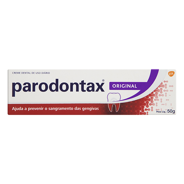 Parodontax Creme Dental Para Prevenção Do Sangramento Das Gengivas 50g